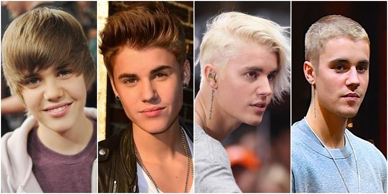 Hành trình "lột xác" của Justin Bieber qua các kiểu tóc