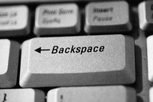 Chrome tắt chức năng mặc định của nút Backspace