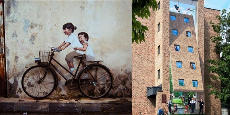 Những tác phẩm nghệ thuật đường phố đáng kinh ngạc ai đi qua cũng ngoái nhìn