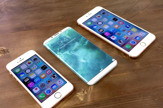 iPhone 8 sẽ có vỏ thép tráng bóng, thêm bản 5,8 inch