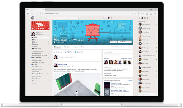 Facebook ra mắt ứng dụng Work, mạng xã hội cho đồng nghiệp tại văn phòng