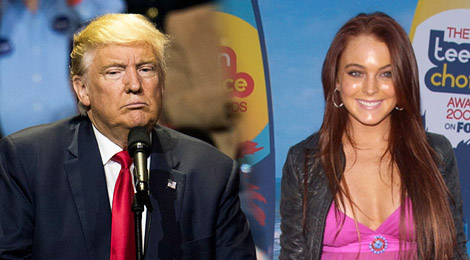 Donald Trump bình luận khiếm nhã về Lindsay Lohan
