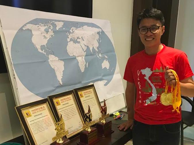 Chàng trai Việt nhận thêm 4 kỷ lục về trí nhớ