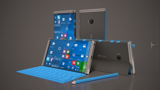 Siêu di động Surface Phone của Microsoft lộ diện