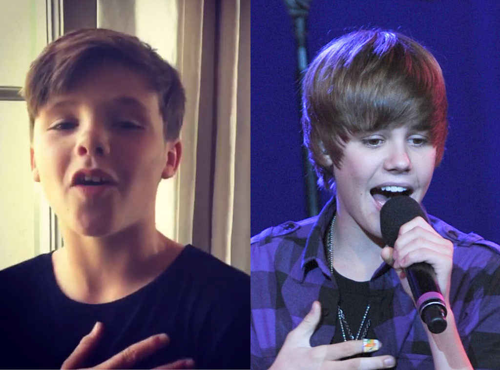 Con trai út Beckham sẽ trở thành "Justin Bieber 2.0"?