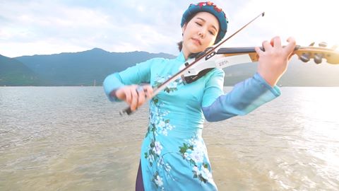 Nghệ sĩ violin Hàn Quốc đi khắp Việt Nam để làm MV