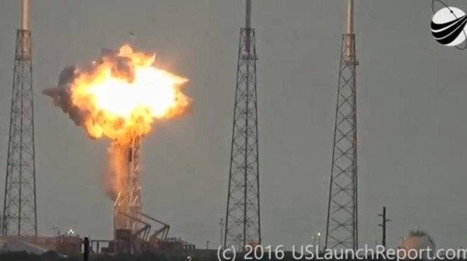 Tên lửa phát nổ, SpaceX mất trắng 260 triệu USD