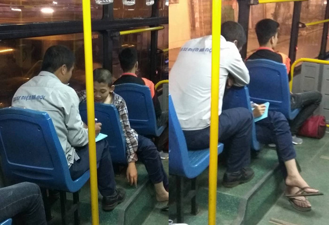 Câu chuyện "Bài toán trên chuyến xe buýt" gây xúc động dân mạng