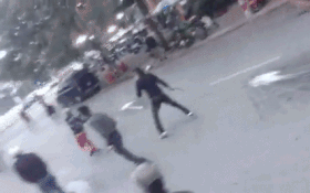 Hai nhóm thanh niên hỗn chiến kinh hoàng trên phố Trần Đại Nghĩa