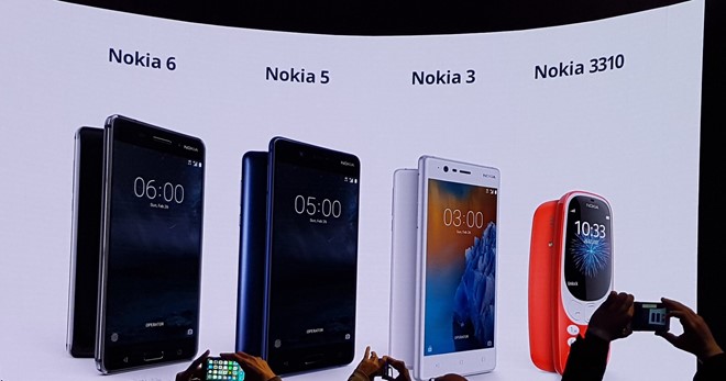 Loạt di động mới của Nokia về VN đầu tháng 6