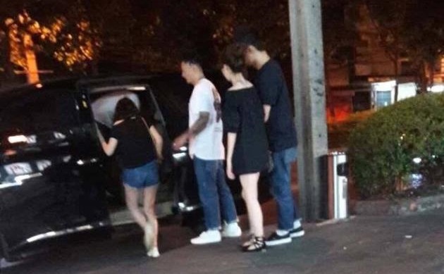 Tài tử Dư Văn Lạc bị bắt gặp đi đêm với gái lạ ở phố đèn đỏ Thái Lan