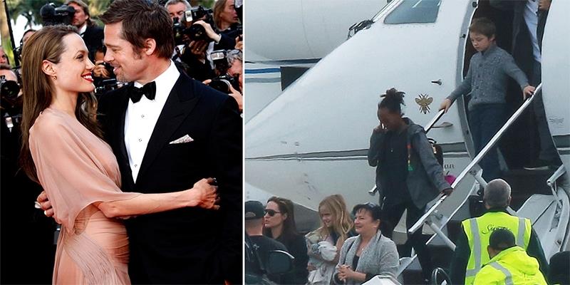 Hé lộ chi tiết chuyến bay khiến Angelina Jolie và Brad Pitt tan vỡ