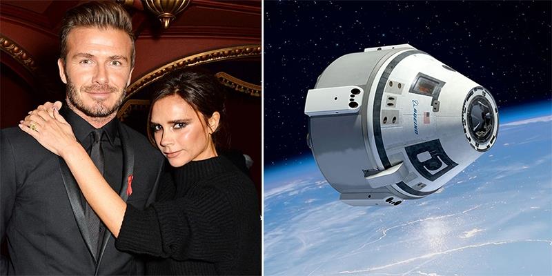 Kỉ niệm 20 năm gặp nhau, Beckham dự định đưa Victoria bay lên vũ trụ