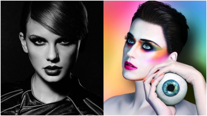 Taylor Swift đáp trả Katy Perry khi phát hành album cùng ngày?