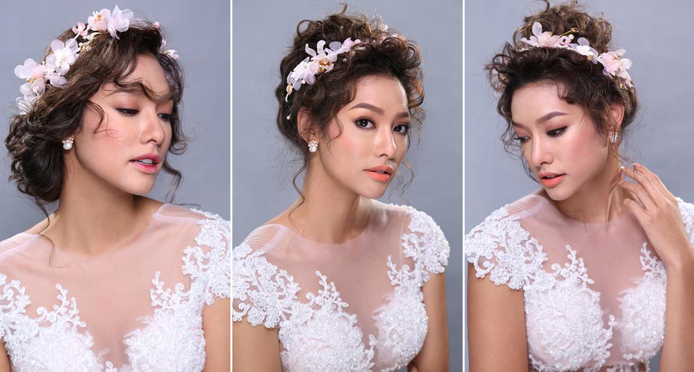 Cô dâu Lilly Nguyễn đẹp kiêu sang bởi bàn tay chuyên gia Make-up Hồ Khanh