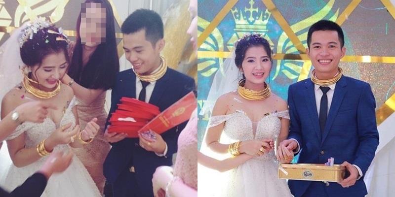 Đám cưới siêu khủng ở Nghệ An: Cô dâu được "đắp" vàng, sổ đỏ, ô tô
