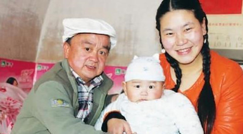 Tài tử Trung Quốc cao 1,15 m mừng khi cưới được vợ kém 18 tuổi