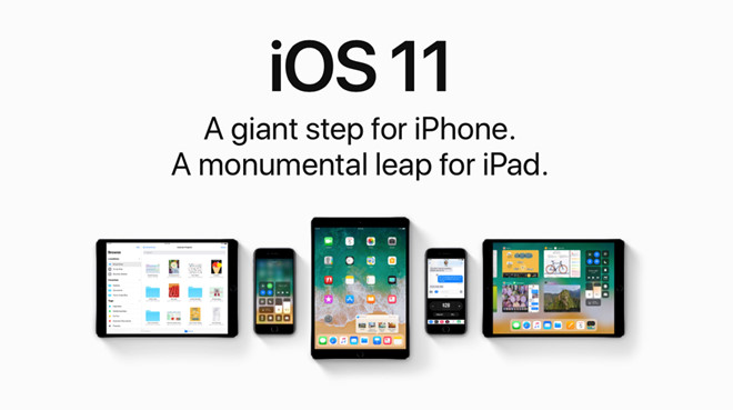 Chuẩn bị iPhone, iPad để cập nhật iOS 11 đêm nay