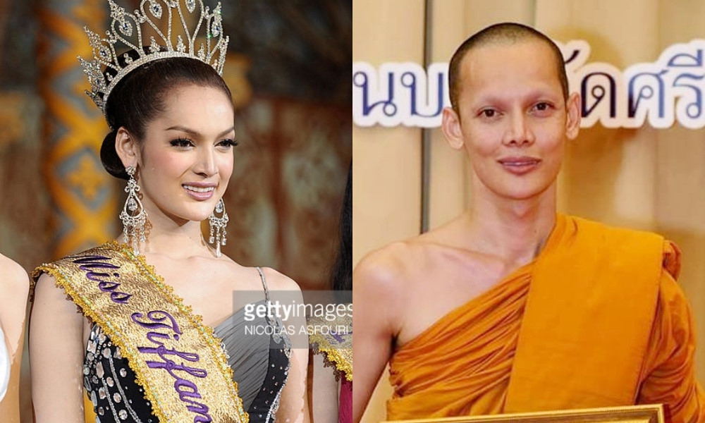Cuộc sống sau khi xuất gia của hoa hậu chuyển giới Thái Lan