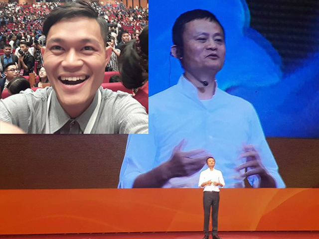 “Fan cuồng” vái lạy Jack Ma mang tỏi Lý Sơn và tinh bột nghệ tặng thần tượng