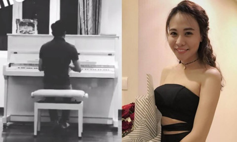 Cường Đô La chơi đàn piano tặng bạn gái mới Đàm Thu Trang