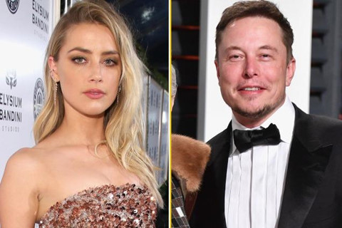 "Người đẹp đào mỏ" Amber Heard nối lại tình xưa với tỷ phú Elon Musk?