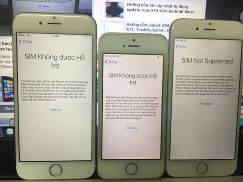 SIM ghép bị khóa lần 3, iPhone lock ở Việt Nam sắp biến mất?