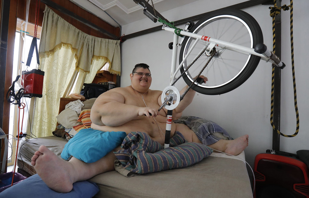 Giảm 250 kg, người từng béo nhất thế giới mơ có thể tự đi lại