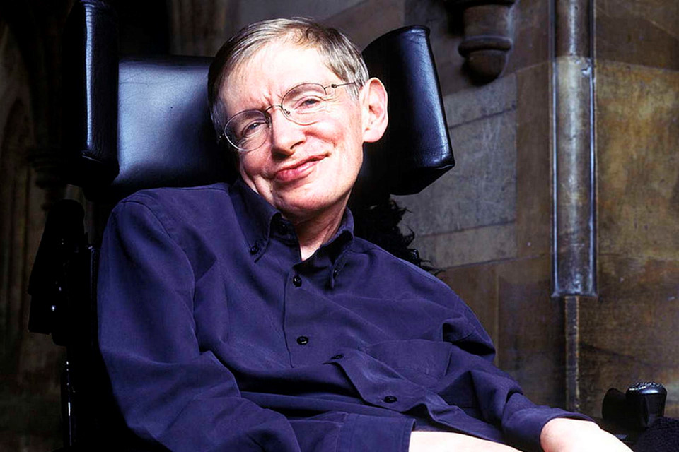 Hình ảnh thiên tài khoa học Stephen Hawking trên màn bạc