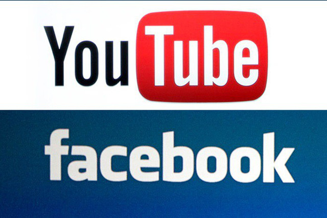 YouTube và Facebook liên tiếp bị chỉ trích vì nội dung không phù hợp