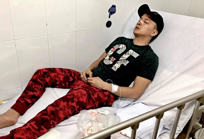 Cao Thái Sơn cấp cứu trong đêm vì chảy máu mũi không ngừng