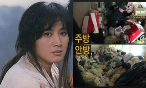 Sao nữ Hàn Quốc bị tâm thần, sống với 4 tấn rác trong nhà