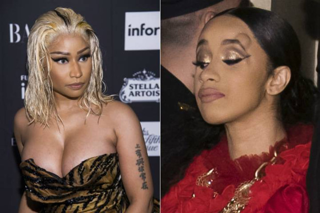 Nicki Minaj dằn mặt Cardi B sau vụ ném guốc