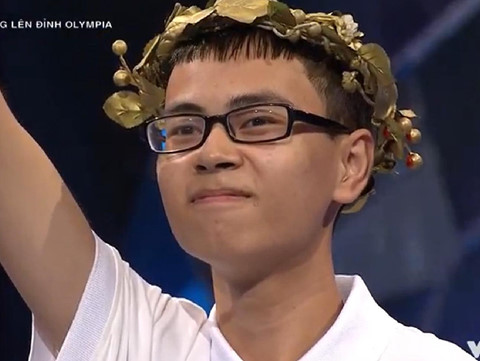 Nam sinh Nghệ An "thắng tuyệt đối" ở cuộc thi tuần Olympia