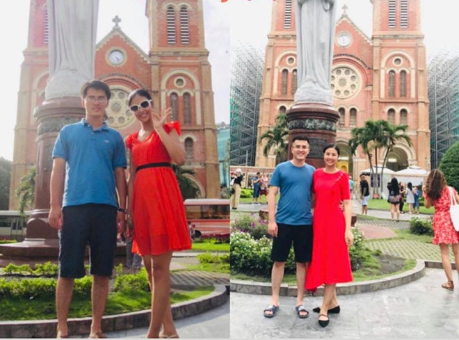 Hoa hậu Ngọc Hân chia sẻ ảnh bên bạn trai tin đồn sau 8 năm