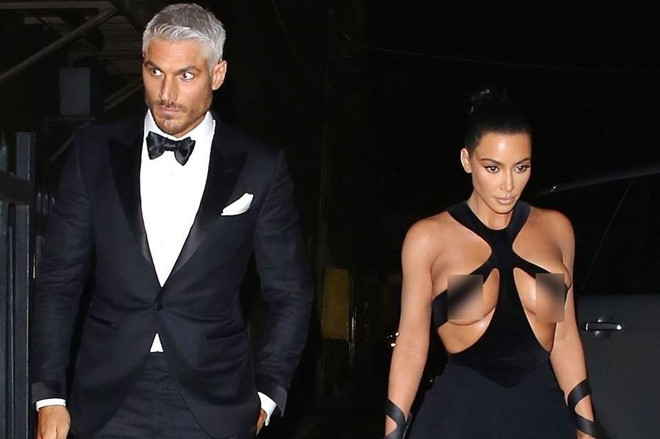 Kim Kardashian gây sốc với váy phản cảm, bị chê mặc như không mặc