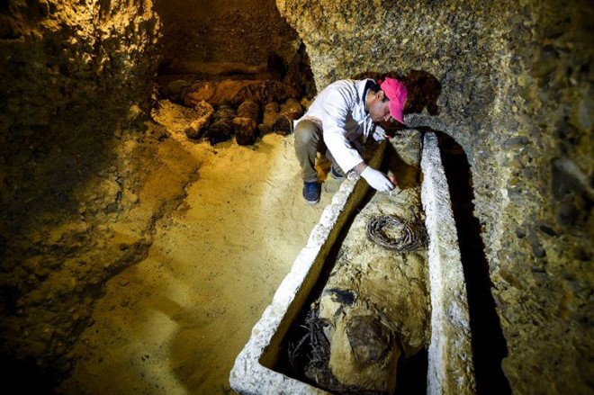 Quách có xác ướp 3.000 năm ở Ai Cập sắp được mở, đài Mỹ phát trực tiếp