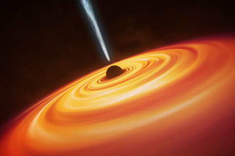 Vì sao ảnh chụp hố đen vũ trụ có vòng tròn màu cam?