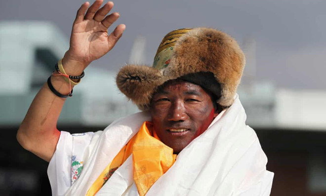 Người đàn ông Nepal lập kỷ lục 24 lần leo đỉnh Everest