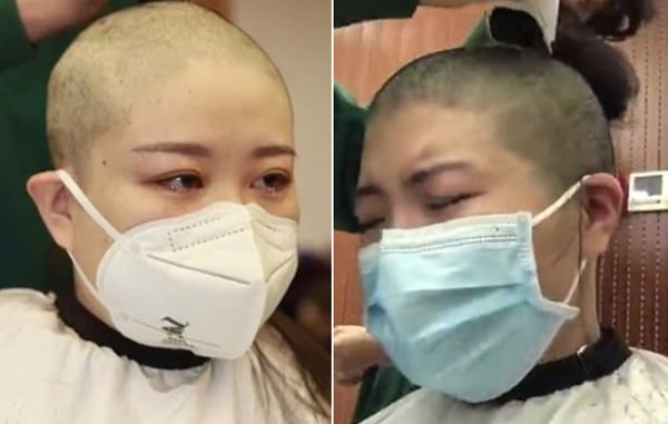 Video cạo đầu các nữ y bác sĩ chống virus corona gây tranh cãi