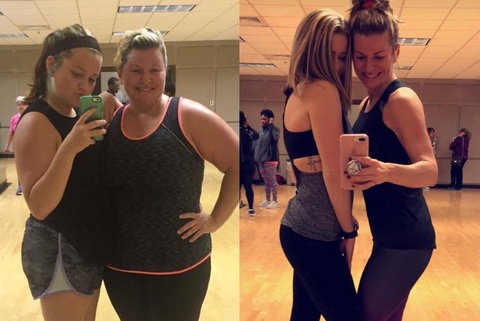Từng béo phì, hai mẹ con giảm 90 kg sau 4 năm cùng tập gym