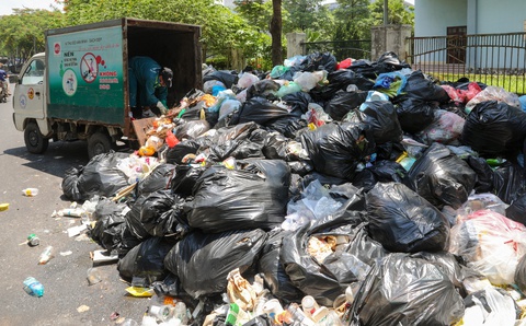 Bãi rác Nam Sơn hoạt động trở lại