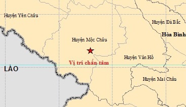 Động đất 5,3 độ ở Sơn La, Hà Nội rung lắc