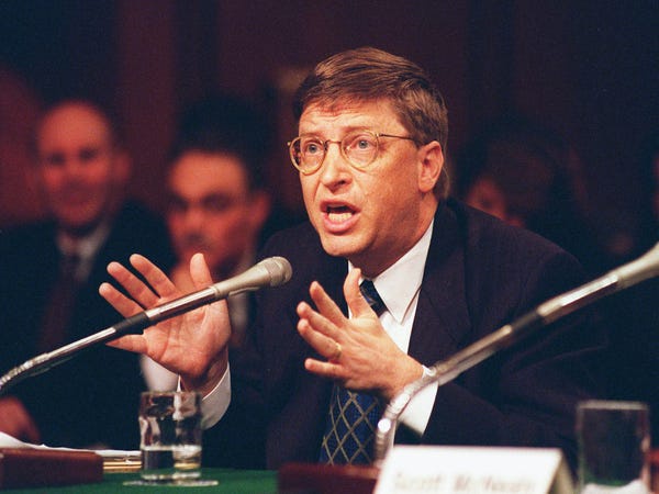 Chuyện ở phiên điều trần của Bill Gates năm 1998