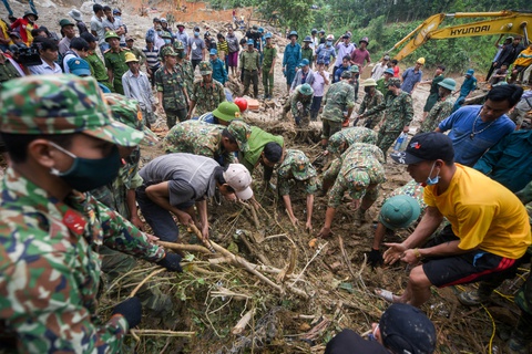 Danh tính 22 người chết và mất tích do lở đất ở Trà Leng