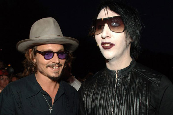 Tình bạn giữa Johnny Depp và rocker lập dị Marilyn Manson