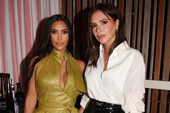 Kim Kardashian dự sinh nhật Victoria Beckham