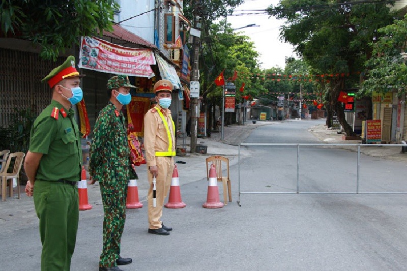 Hà Nam phong tỏa 2 khu dân cư liên quan ca nhiễm nCoV ở chùa Tam Chúc