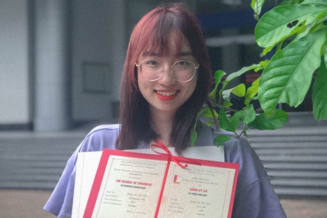 Cô gái tốt nghiệp xuất sắc ĐH Bách khoa Hà Nội sớm một học kỳ