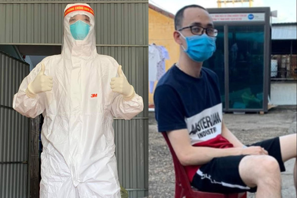 Nhóm y, bác sĩ Bắc Giang cạo đầu để tiện chống dịch